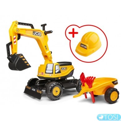 Екскаватор з причепом Falk JCB 135A